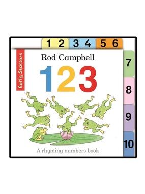 BUNDLE & SAVE 🐸Rod Campbell 123 A Rhyming Numbers Board Book